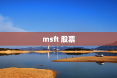 msft 股票