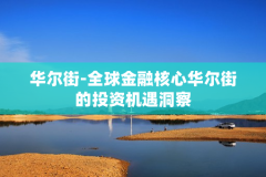华尔街-全球金融核心华尔街的投资机遇洞察