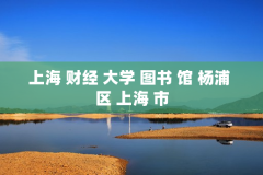 上海 财经 大学 图书 馆 杨浦 区 上海 市