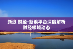 新浪 财经-新浪平台深度解析财经领域动态