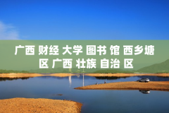 广西 财经 大学 图书 馆 西乡塘 区 广西 壮族 自治 区