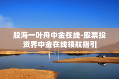 股海一叶舟中金在线-股票投资界中金在线领航指引