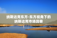 纳斯达克东方-东方视角下的纳斯达克市场洞察